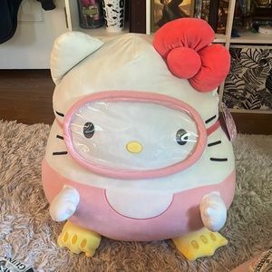 Scuba gear hello kitty squishmallow